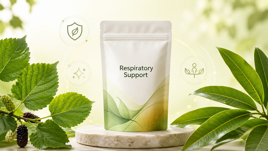 Synergistic Mulberry Mango Respiratory Formula Synergistic Mulberry Mango Respiratory Formula