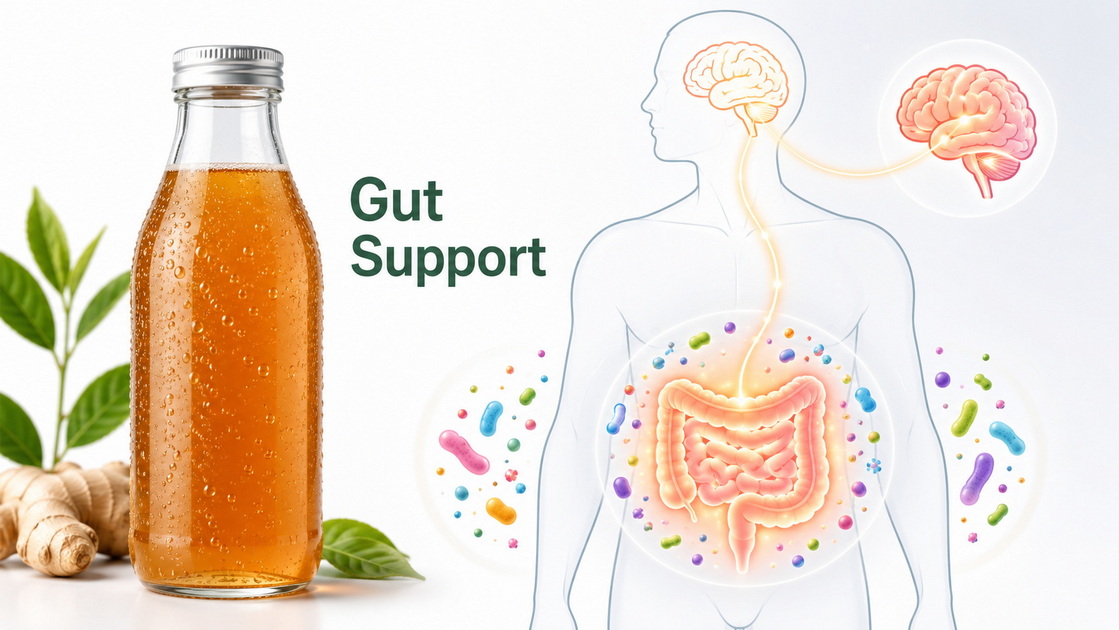 Kombucha Gut Brain Axis Support Kombucha Gut Brain Axis Support