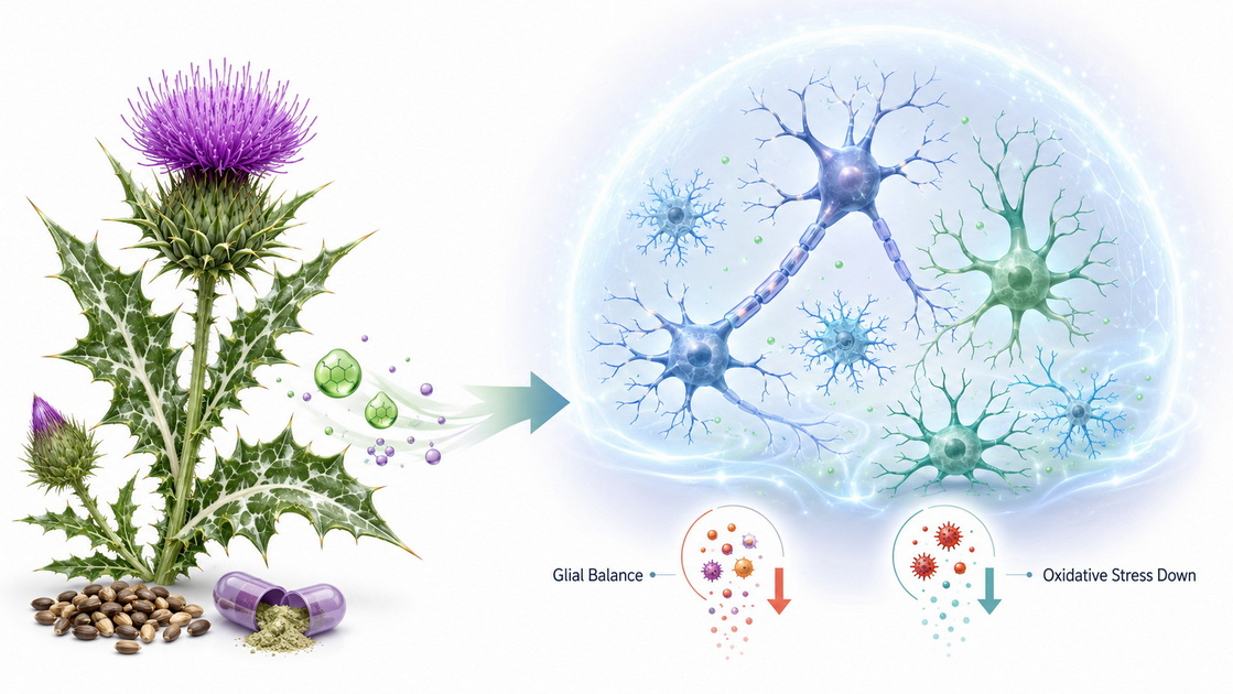 Milk Thistle Glial Modulation Pathways Milk Thistle Glial Modulation Pathways