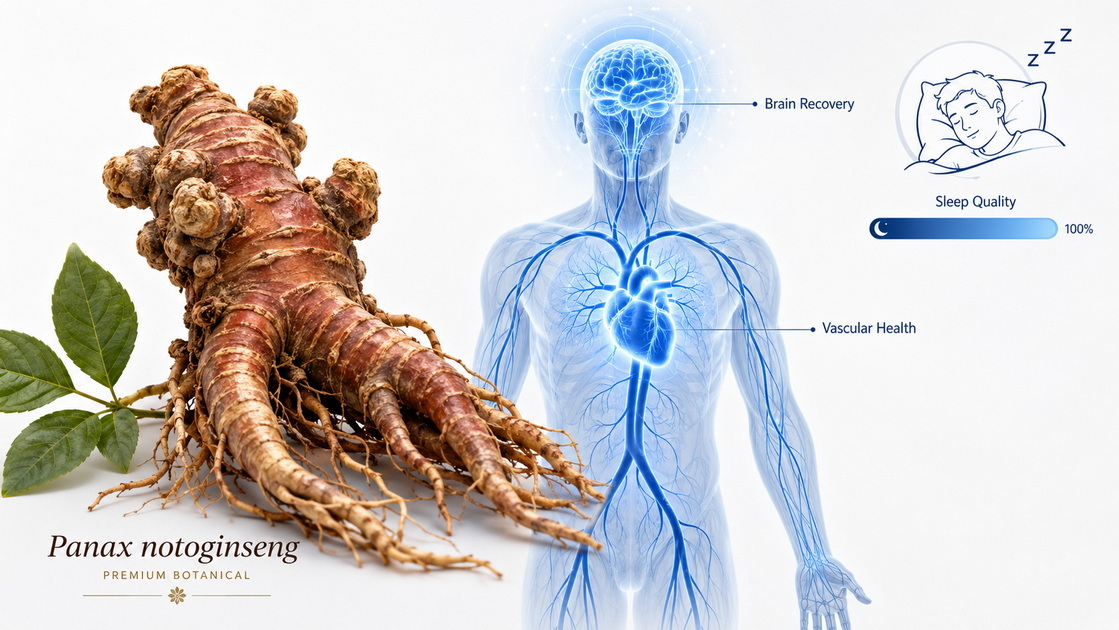 Panax Notoginseng Vascular Sleep Support Panax Notoginseng Vascular Sleep Support