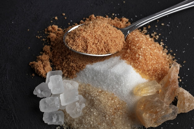 Natural Sweeteners in different colors