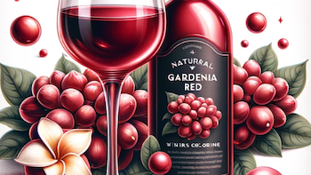 The Application of Natural Gardenia Red Pigment in Wine Coloring