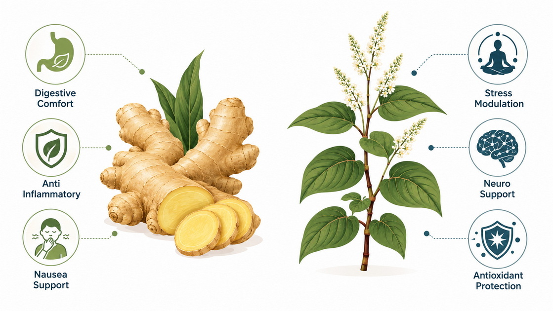 Ginger And Knotweed Mechanisms