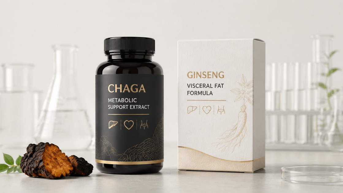 Chaga Ginseng Metabolic Health Product Line