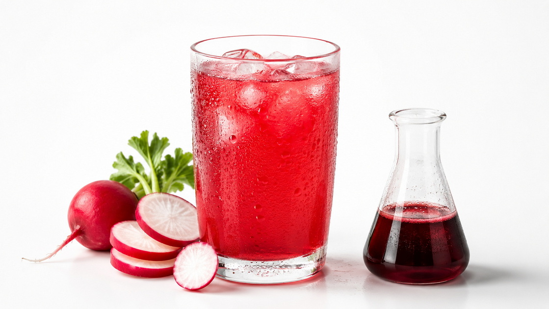 Radish Red Functional Beverage Concept