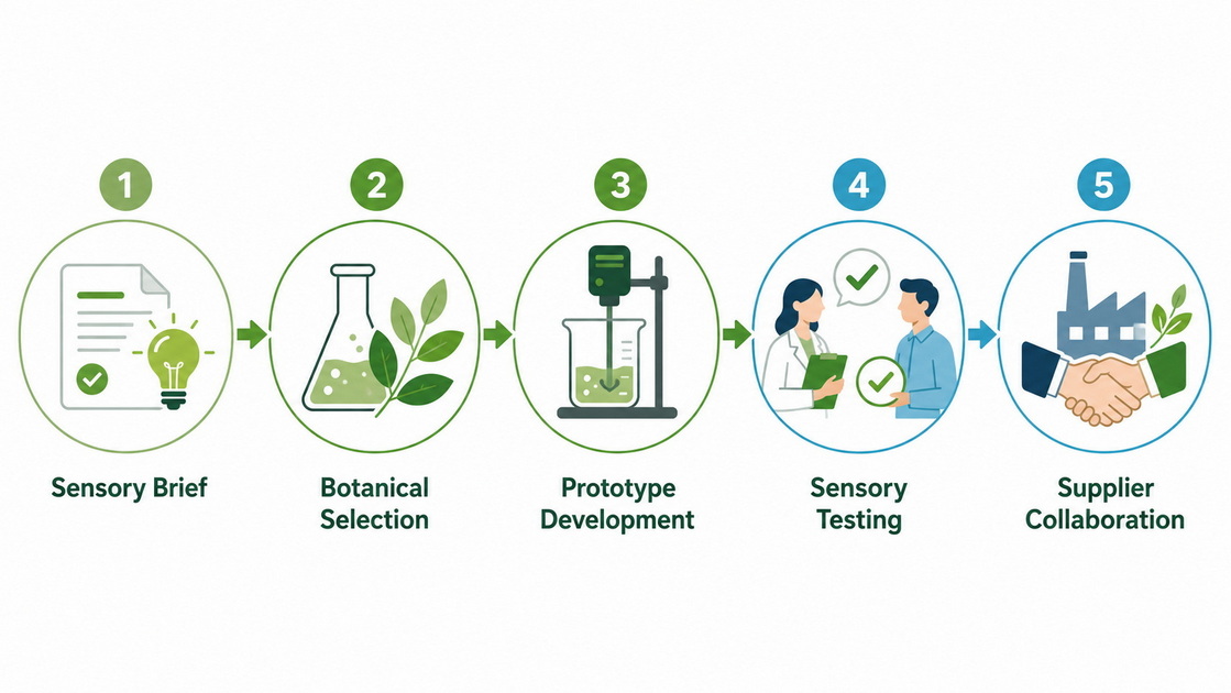 Sensory Optimization Workflow For Botanical Formulations