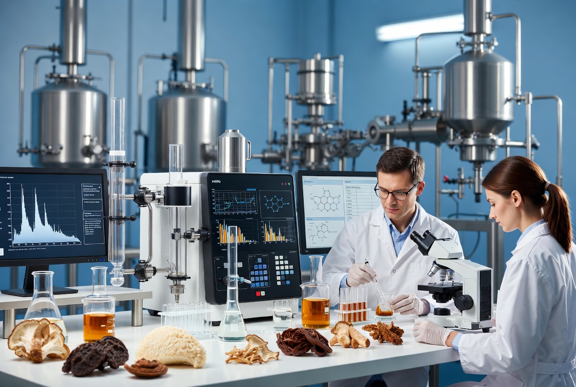Botaniex Mushroom Extract Quality Control