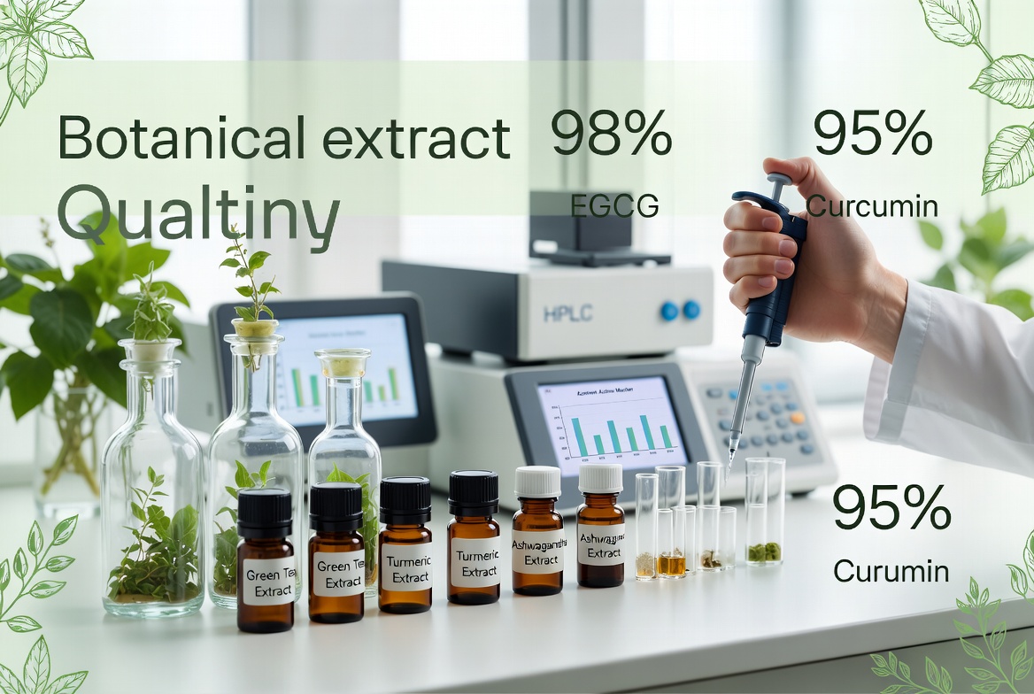 Standardized Herbal Extract Quality Control