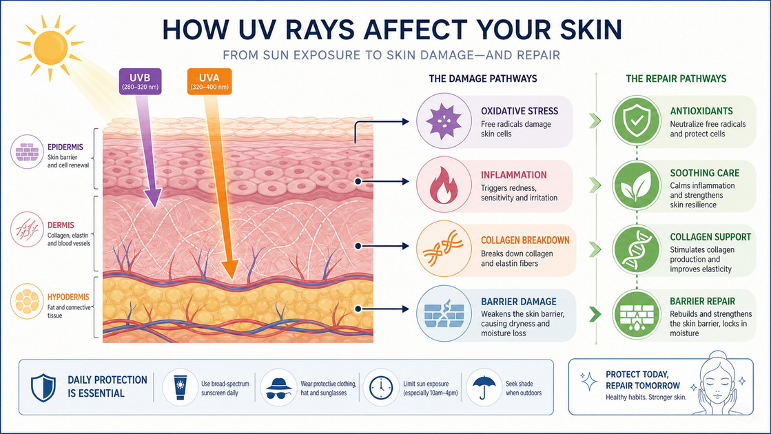 UV Skin Damage Pathway