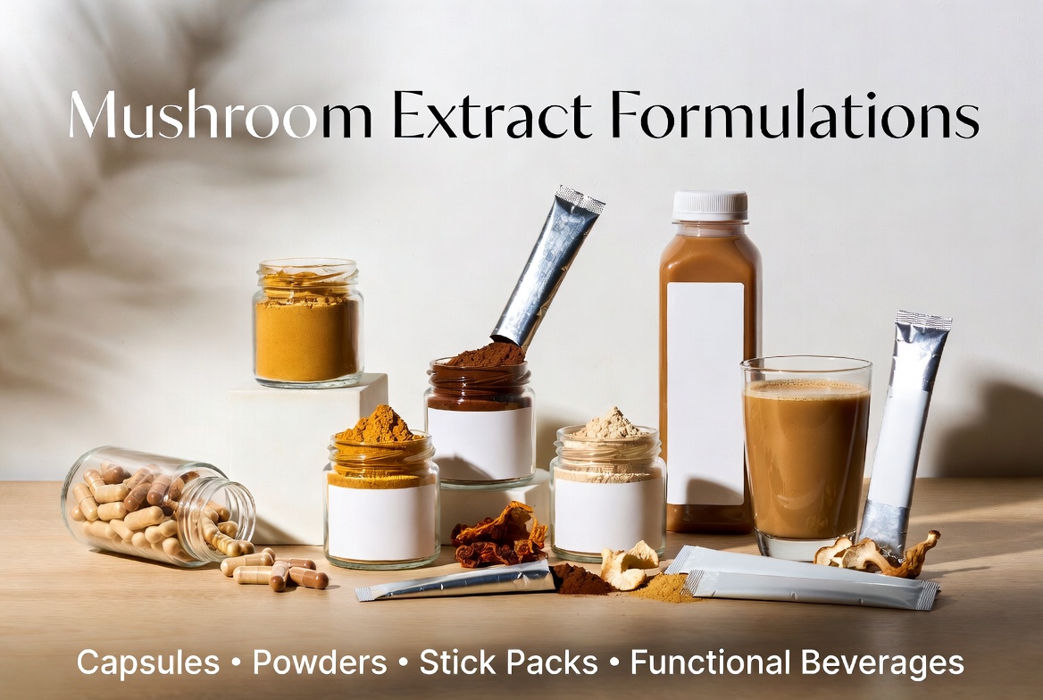 Functional Mushroom Extract Applications