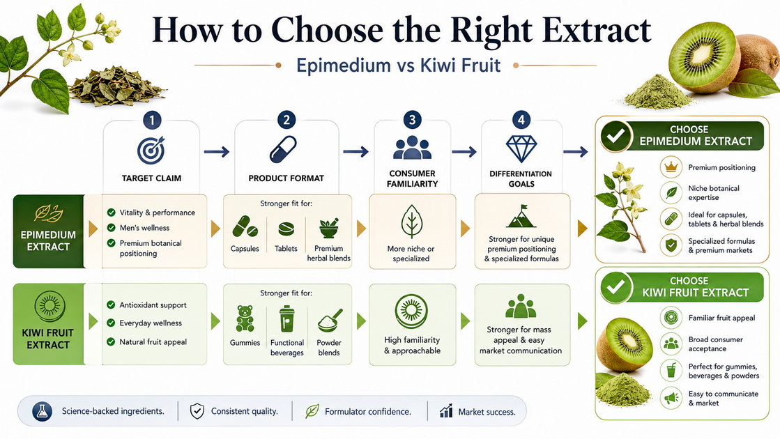Botanical Extract Formulation Decision Flow