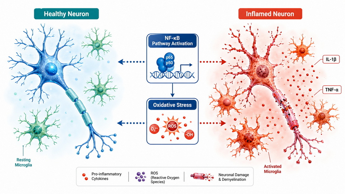 Neuroinflammation Cellular Mechanism Comparison