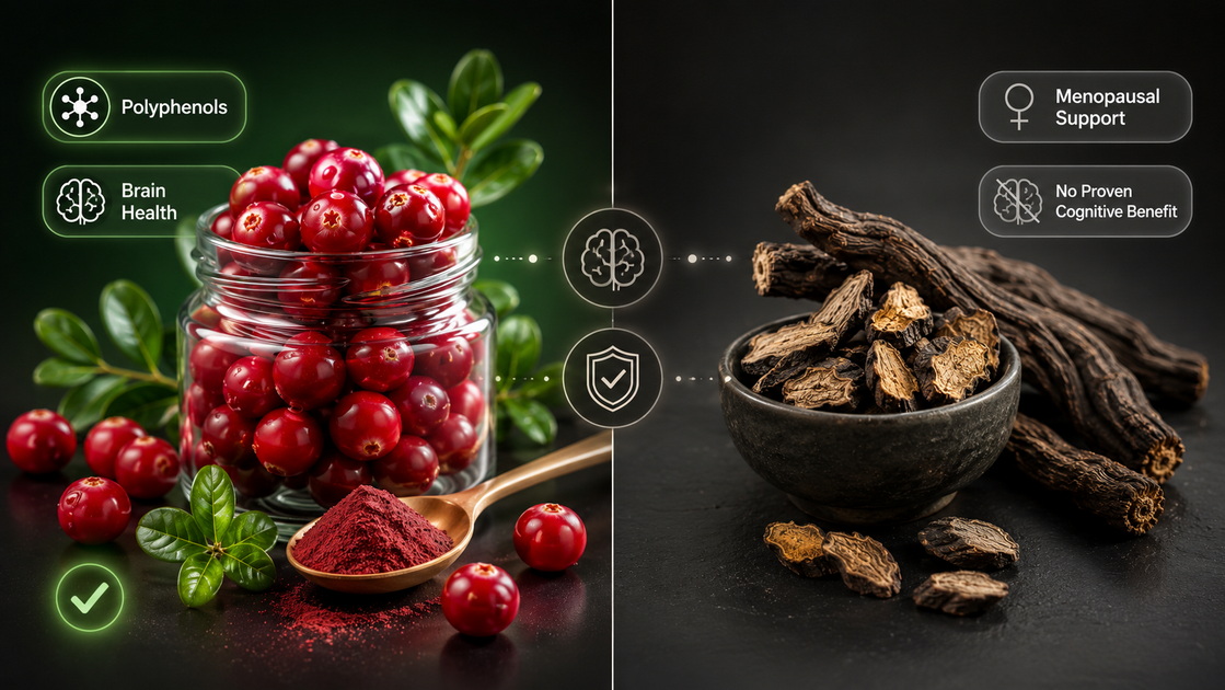 Cranberry Vs Black Cohosh Comparison