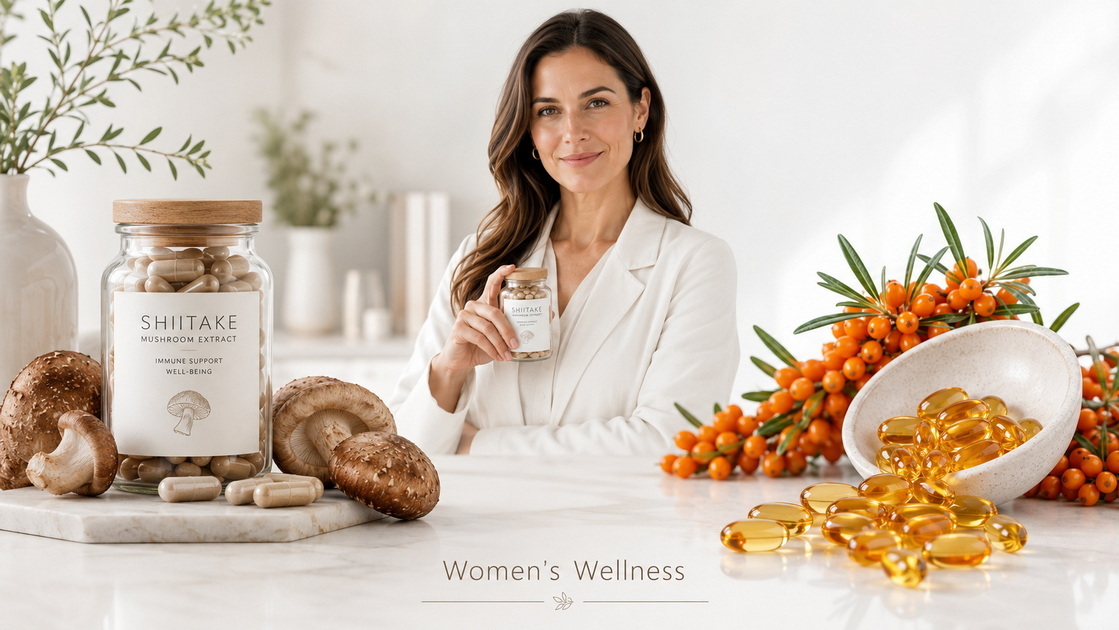 Shiitake Mushroom Extract Vs. Sea Buckthorn Extract: Evaluating Women's Wellness