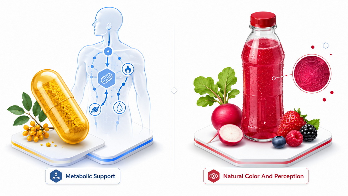 Berberine Vs. Radish Red: Managing Sweetener Optimization