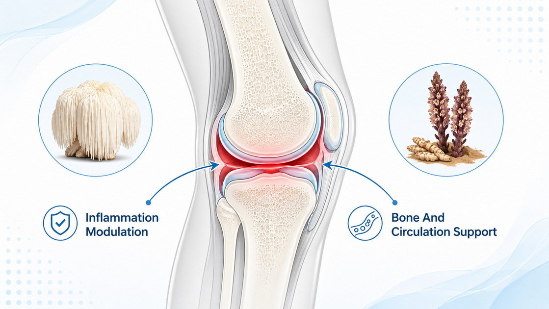 Knee Joint Inflammation Pathways