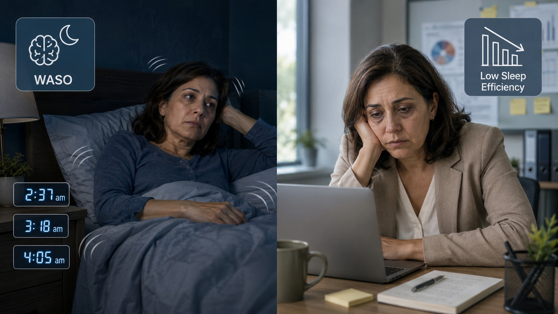 Sleep Fragmentation Night Versus Morning Impact